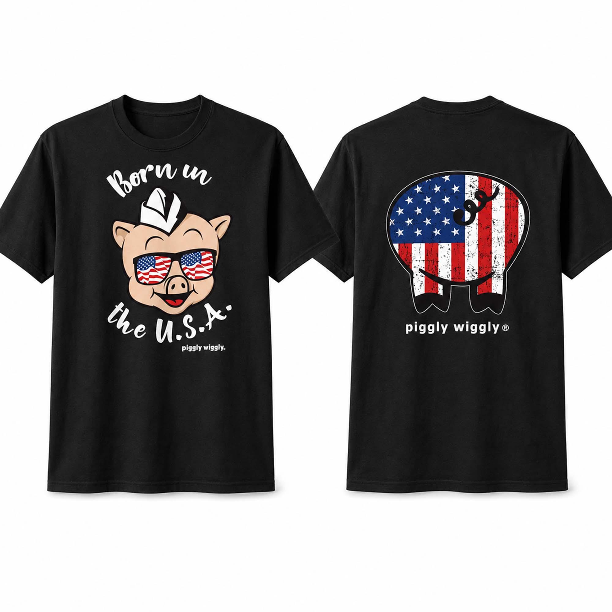 2026 Piggly Wiggly Born In The USA Shirt 2026 Piggly Wiggly Born In The USA Shirt