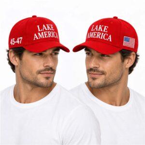 Eric Trump Lake America 45 47 Hat 1 Eric Trump Lake America 45 47 Hat2