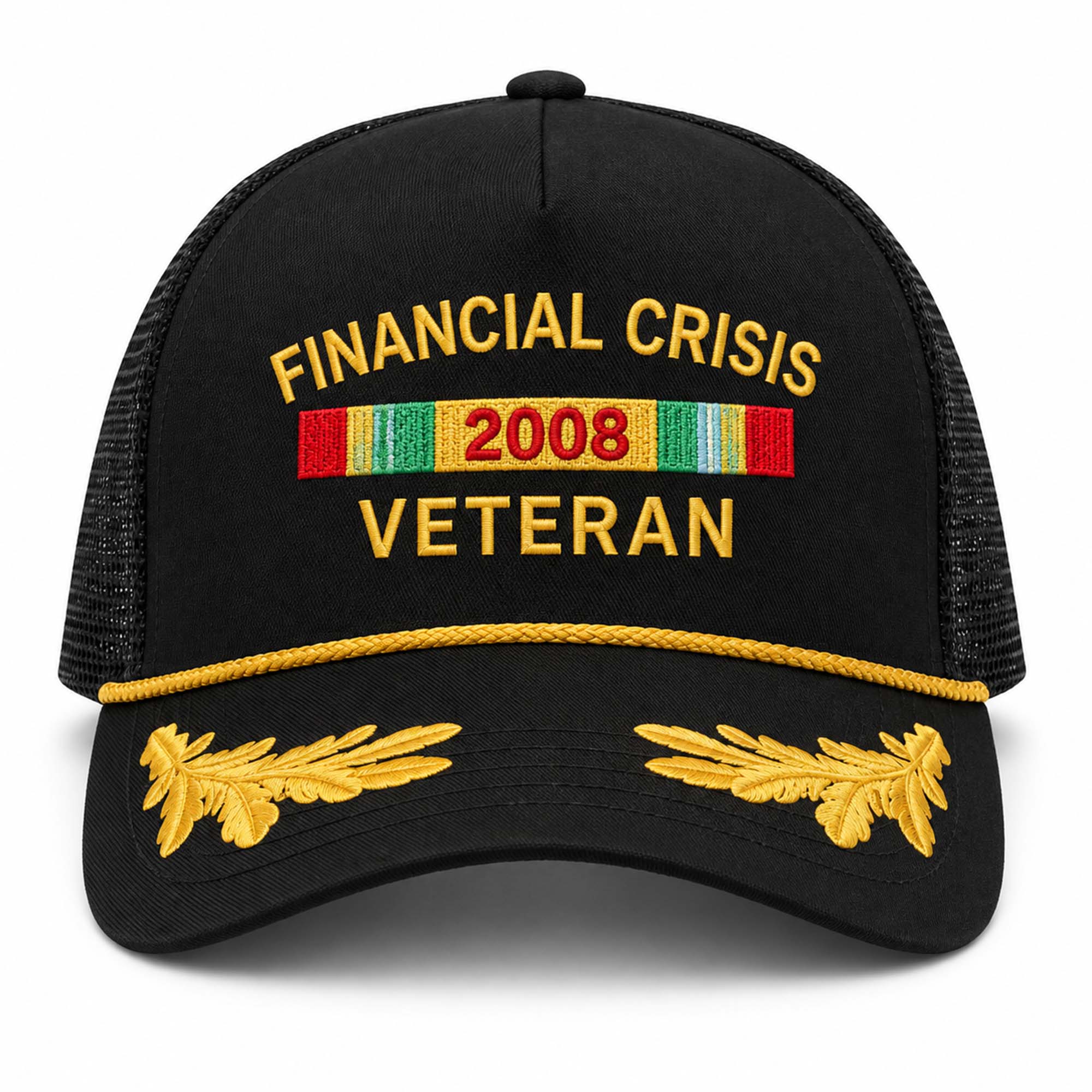 Financial Crisis 2008 Veteran Hat6 Financial Crisis 2008 Veteran Hat