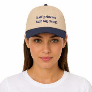 Half Princess Half Big Dawg Hat 2 Half Princess Half Big Dawg Hat6
