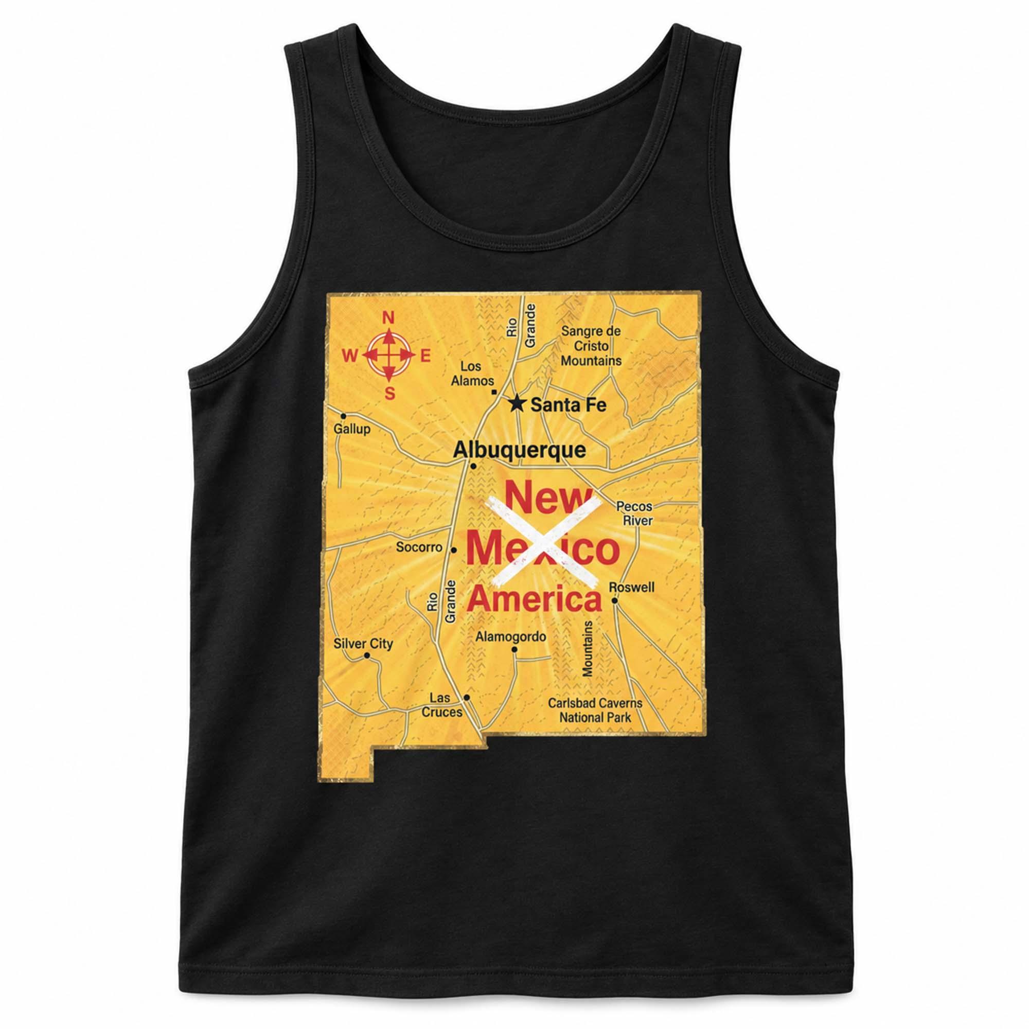 New America T Shirt Funny New Mexico Political Meme Graphic Tee New America T Shirt Funny New Mexico Political Meme Graphic Tee