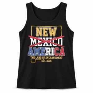 New America T Shirt New Mexico Est 2026 Political Meme Graphic Tee2