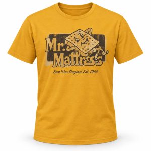 Mr Mattress Avan Jogia Flippable Gold T-Shirt